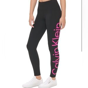 Calvin Klein Jumbo Logo High Waist Leggings